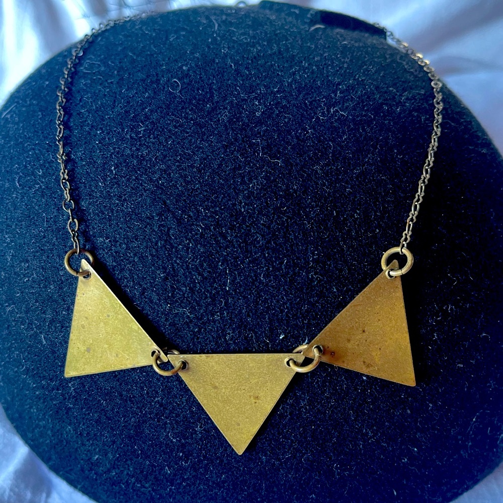 Brass Choker Necklace